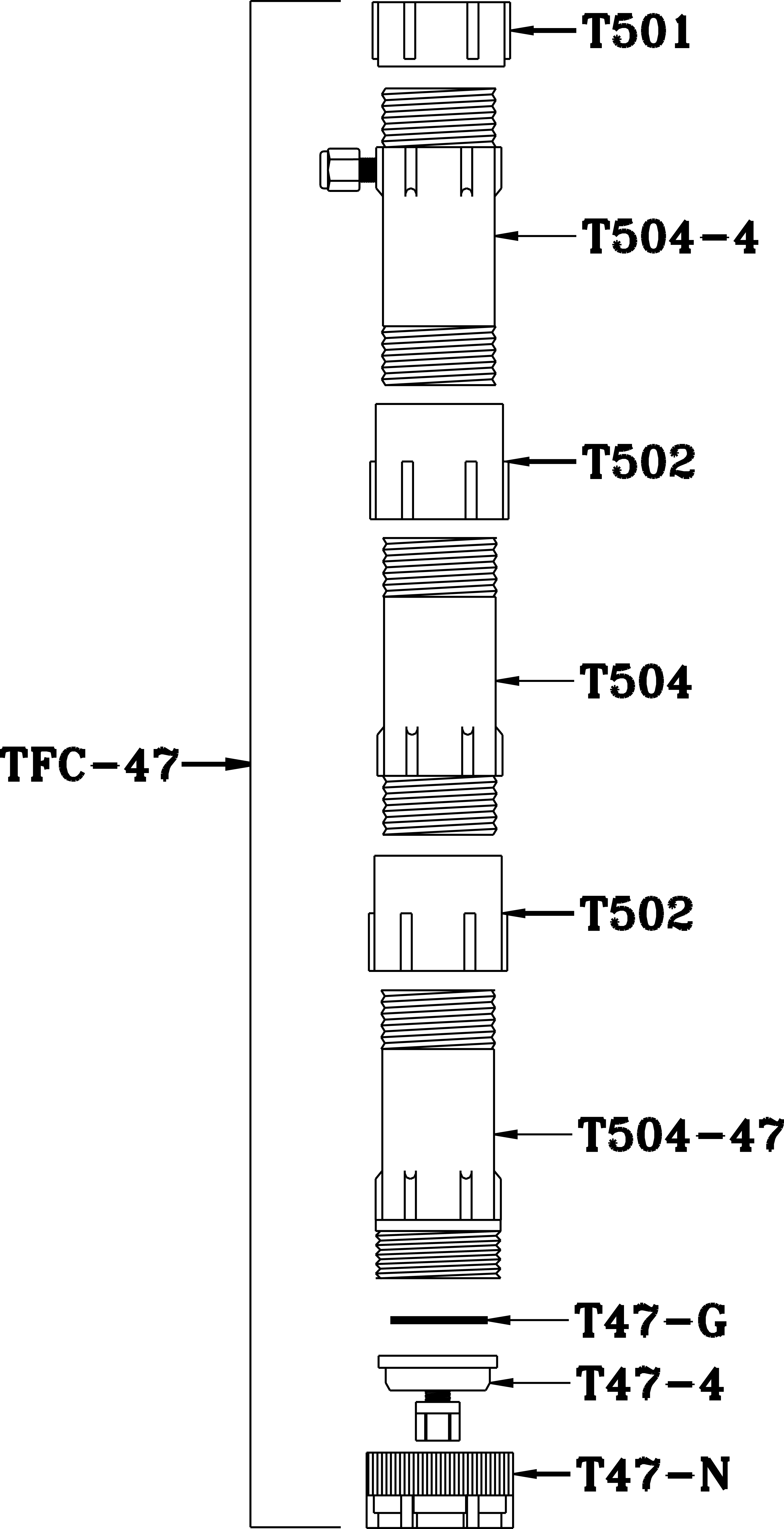 TFC-47 Filter Column