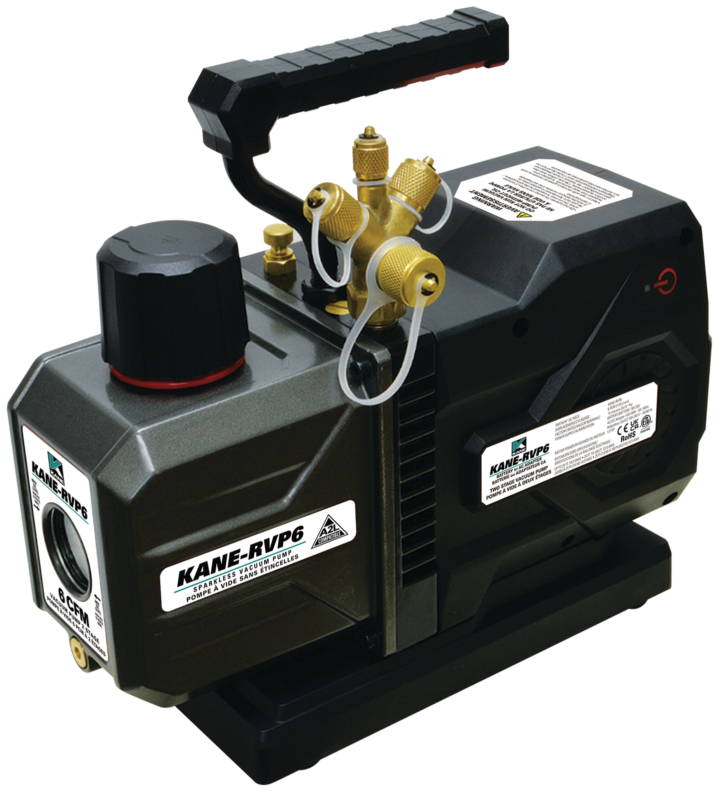 KANE-RVP6 Battery powered pump using existing battery packs